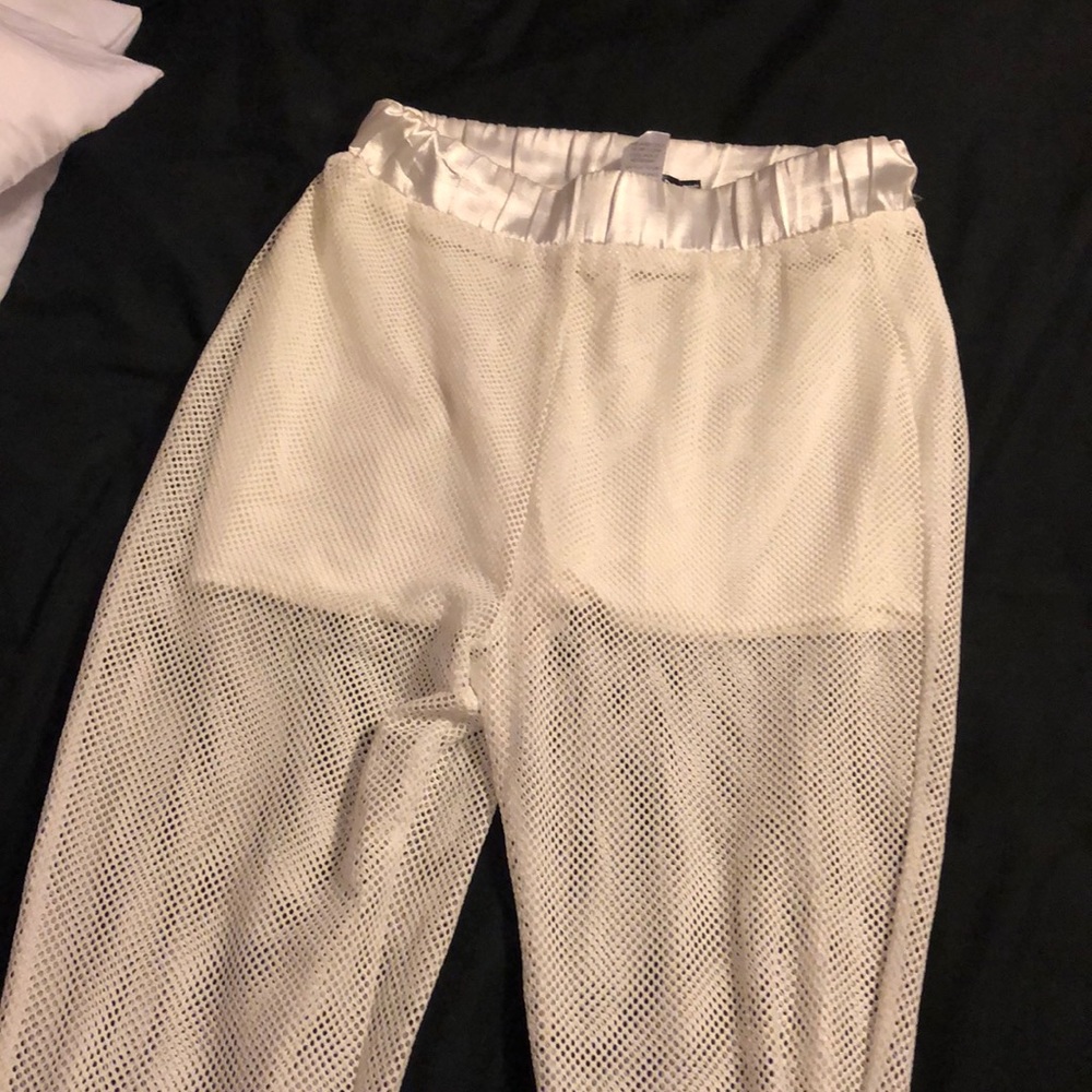 Dolls kill see through mesh pant. S